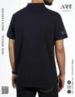 Green Half Sleeves Pique Polo Tee - Image 5